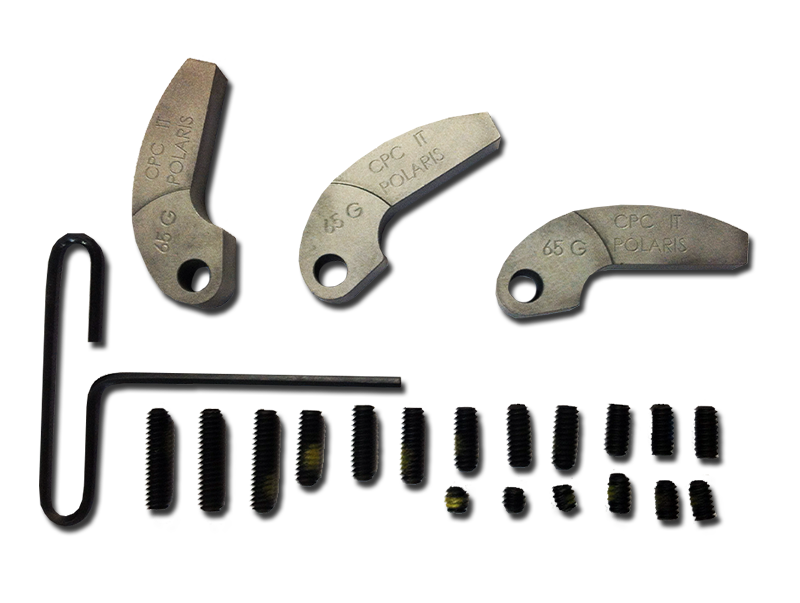 Polaris Adjustable Cam Arms Clutch Weights Improved Trail (IT